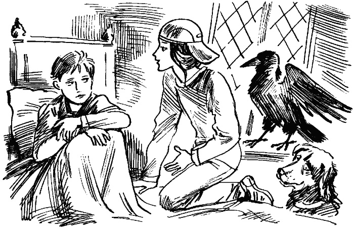 Иллюстрация к книге — Бердолька Чарли и Гертруды Богранд [_02trupjord.jpg]