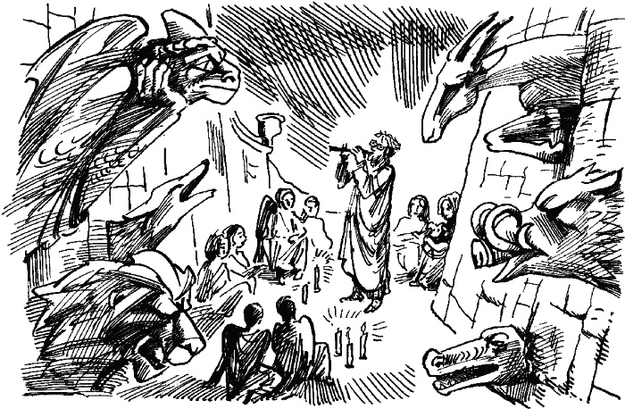 Иллюстрация к книге — Бердолька Чарли и Гертруды Богранд [_10vechernesvesvjaty.jpg]