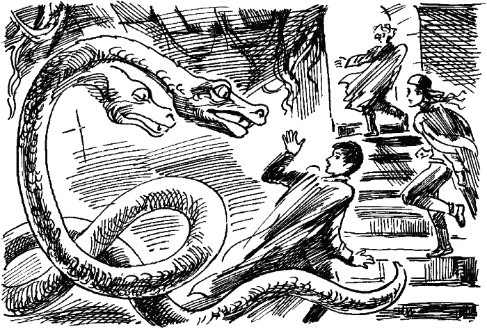 Иллюстрация к книге — Бердолька Чарли и Гертруды Богранд [_12.ostorozhno.jpg]