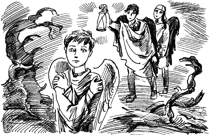 Иллюстрация к книге — Бердолька Чарли и Гертруды Богранд [_15mgla.jpg]