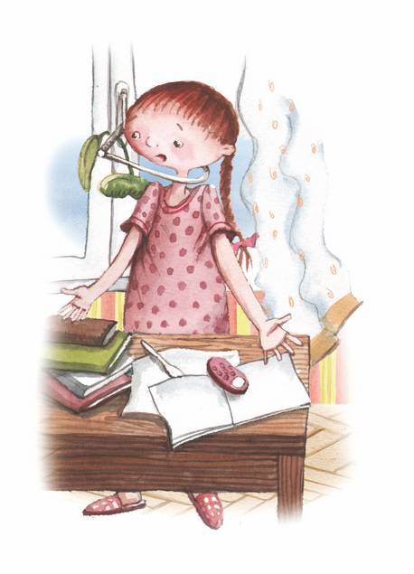 Иллюстрация к книге — Большая маленькая девочка. История десятая. Пушкин и компания [i_010.jpg]