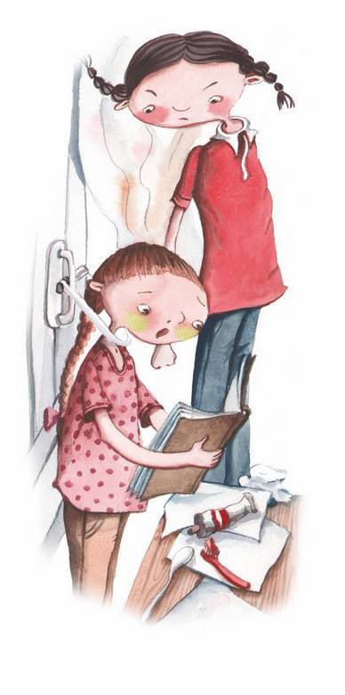 Иллюстрация к книге — Большая маленькая девочка. История десятая. Пушкин и компания [i_051.jpg]