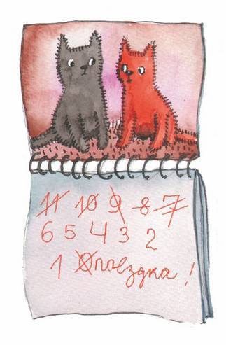 Иллюстрация к книге — Большая маленькая девочка. История одиннадцатая. Джинсы в горошек [i_009.jpg]