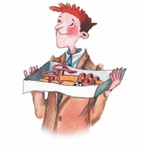 Иллюстрация к книге — Большая маленькая девочка. История одиннадцатая. Джинсы в горошек [i_018.jpg]