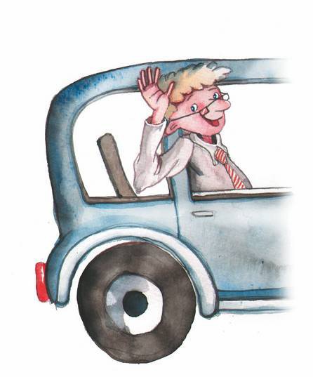 Иллюстрация к книге — Большая маленькая девочка. История одиннадцатая. Джинсы в горошек [i_019.jpg]