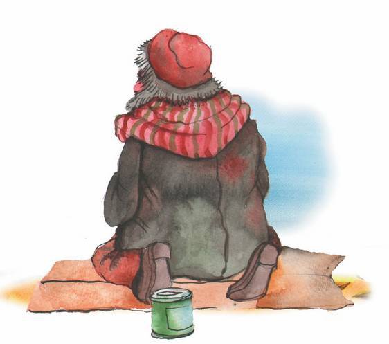 Иллюстрация к книге — Большая маленькая девочка. История одиннадцатая. Джинсы в горошек [i_048.jpg]