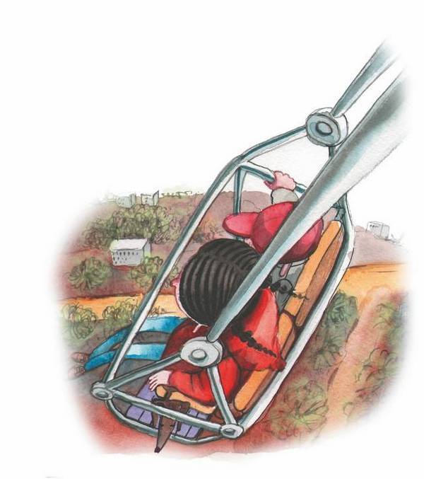 Иллюстрация к книге — Большая маленькая девочка. История одиннадцатая. Джинсы в горошек [i_050.jpg]