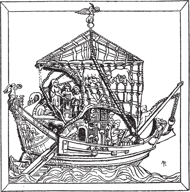 Иллюстрация к книге — Парусные корабли. История мореплавания и кораблестроения с древних времен до XIX века [i_022.jpg]