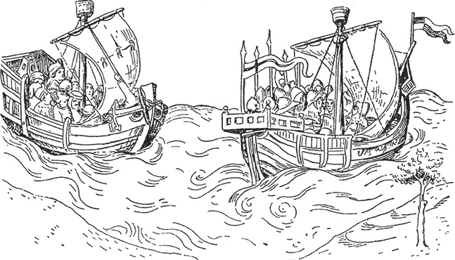 Иллюстрация к книге — Парусные корабли. История мореплавания и кораблестроения с древних времен до XIX века [i_055.jpg]