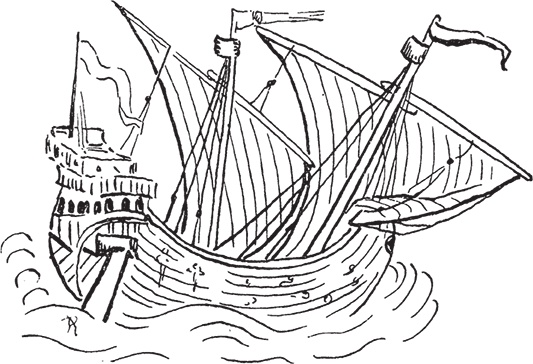Иллюстрация к книге — Парусные корабли. История мореплавания и кораблестроения с древних времен до XIX века [i_068.jpg]