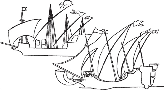Иллюстрация к книге — Парусные корабли. История мореплавания и кораблестроения с древних времен до XIX века [i_083.jpg]