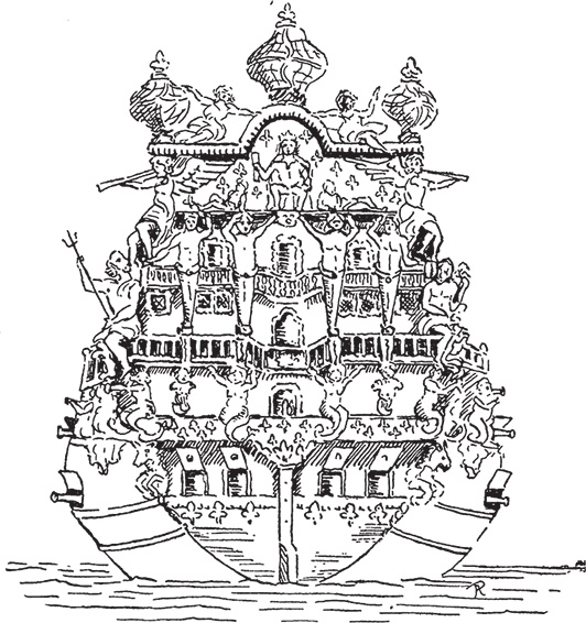 Иллюстрация к книге — Парусные корабли. История мореплавания и кораблестроения с древних времен до XIX века [i_097.jpg]
