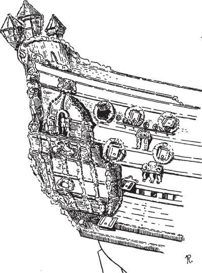 Иллюстрация к книге — Парусные корабли. История мореплавания и кораблестроения с древних времен до XIX века [i_100.jpg]