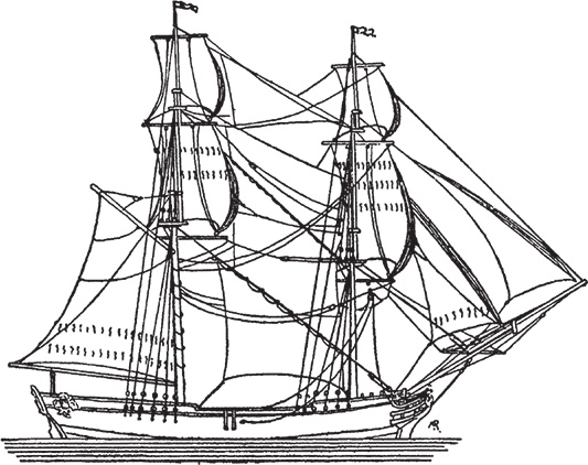 Иллюстрация к книге — Парусные корабли. История мореплавания и кораблестроения с древних времен до XIX века [i_111.jpg]