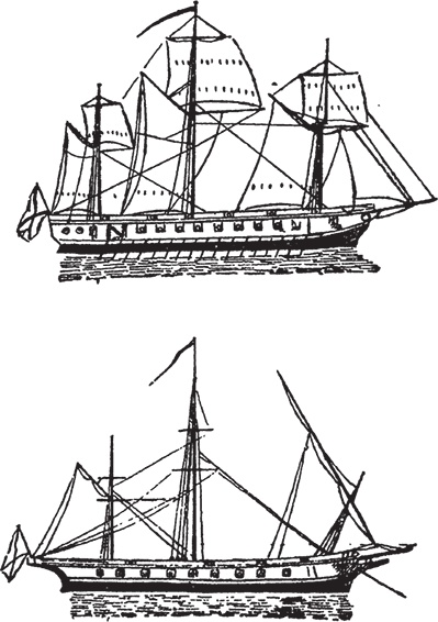 Иллюстрация к книге — Парусные корабли. История мореплавания и кораблестроения с древних времен до XIX века [i_117.jpg]