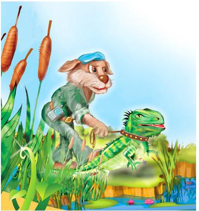 Иллюстрация к книге — Тайна летающей тарелки и другие весёлые дачные истории [i_013.jpg]