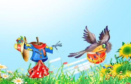 Иллюстрация к книге — Тайна летающей тарелки и другие весёлые дачные истории [i_047.jpg]