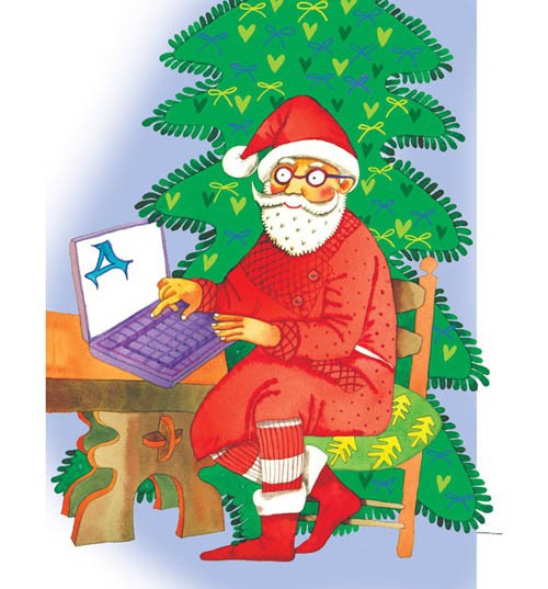 Иллюстрация к книге — Приключения Санта Клаусёнка [i_002.jpg]