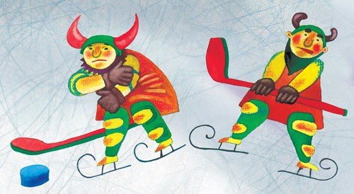 Иллюстрация к книге — Приключения Санта Клаусёнка [i_032.jpg]