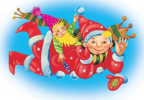Иллюстрация к книге — Приключения Санта Клаусёнка [i_058.jpg]