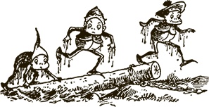 Иллюстрация к книге — Приключения Мурзилки и маленьких человечков [i_027.jpg]