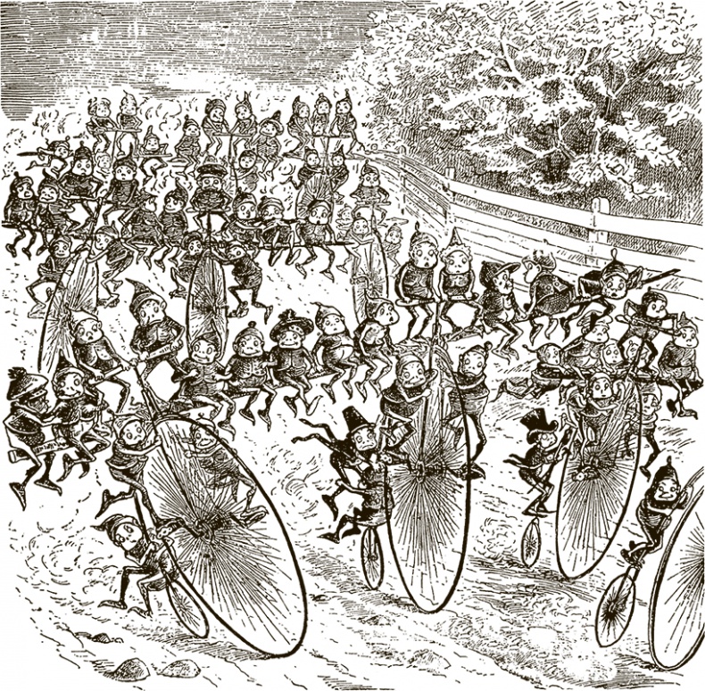 Иллюстрация к книге — Приключения Мурзилки и маленьких человечков [i_133.jpg]