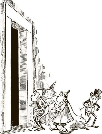 Иллюстрация к книге — Приключения Мурзилки и маленьких человечков [i_160.jpg]