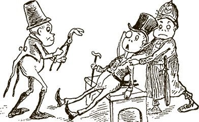 Иллюстрация к книге — Приключения Мурзилки и маленьких человечков [i_161.jpg]