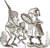 Иллюстрация к книге — Приключения Мурзилки и маленьких человечков [i_163.jpg]