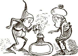 Иллюстрация к книге — Приключения Мурзилки и маленьких человечков [i_166.jpg]