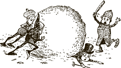 Иллюстрация к книге — Приключения Мурзилки и маленьких человечков [i_182.jpg]