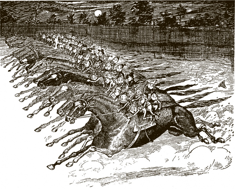 Иллюстрация к книге — Приключения Мурзилки и маленьких человечков [i_197.jpg]