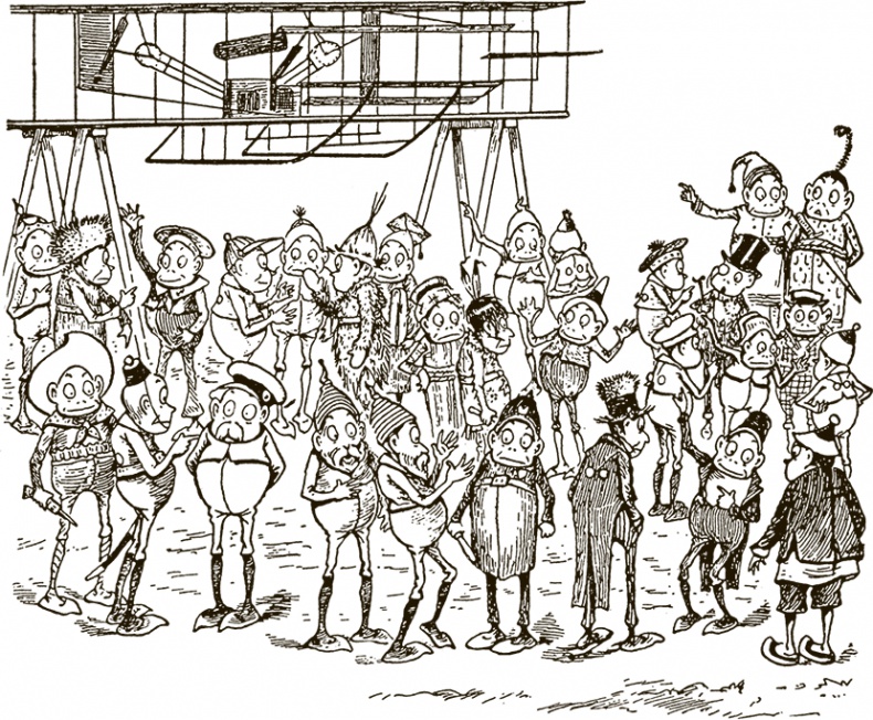 Иллюстрация к книге — Приключения Мурзилки и маленьких человечков [i_216.jpg]