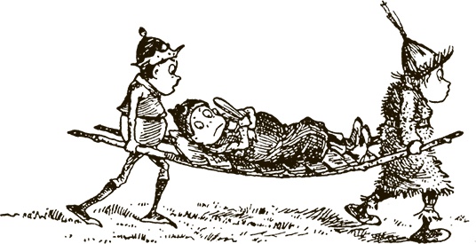 Иллюстрация к книге — Приключения Мурзилки и маленьких человечков [i_276.jpg]