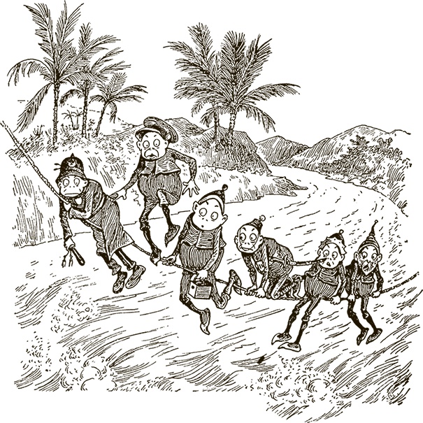 Иллюстрация к книге — Приключения Мурзилки и маленьких человечков [i_301.jpg]