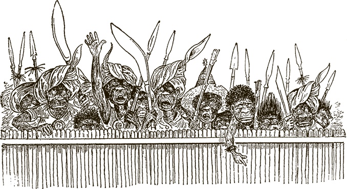 Иллюстрация к книге — Приключения Мурзилки и маленьких человечков [i_306.jpg]