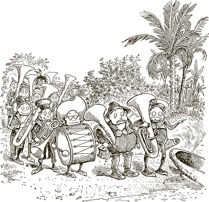 Иллюстрация к книге — Приключения Мурзилки и маленьких человечков [i_311.jpg]