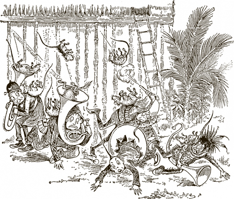 Иллюстрация к книге — Приключения Мурзилки и маленьких человечков [i_315.jpg]