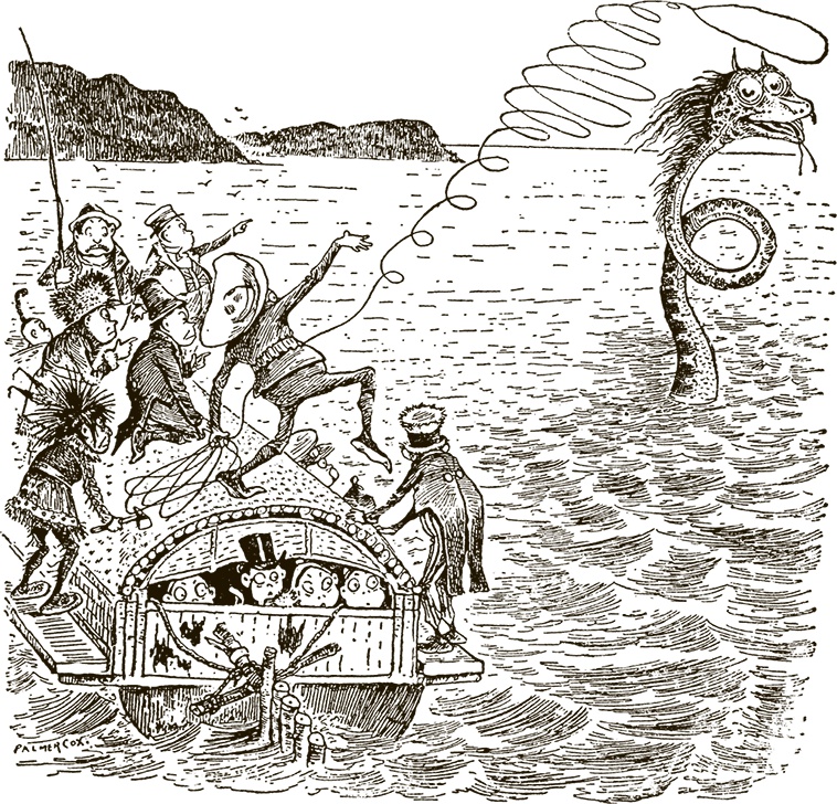 Иллюстрация к книге — Приключения Мурзилки и маленьких человечков [i_326.jpg]