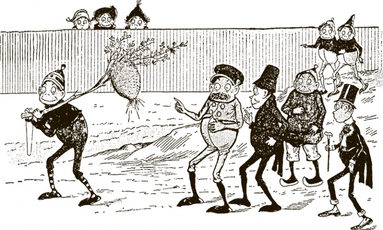 Иллюстрация к книге — Приключения Мурзилки и маленьких человечков [i_430.jpg]