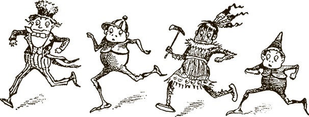 Иллюстрация к книге — Приключения Мурзилки и маленьких человечков [i_476.jpg]