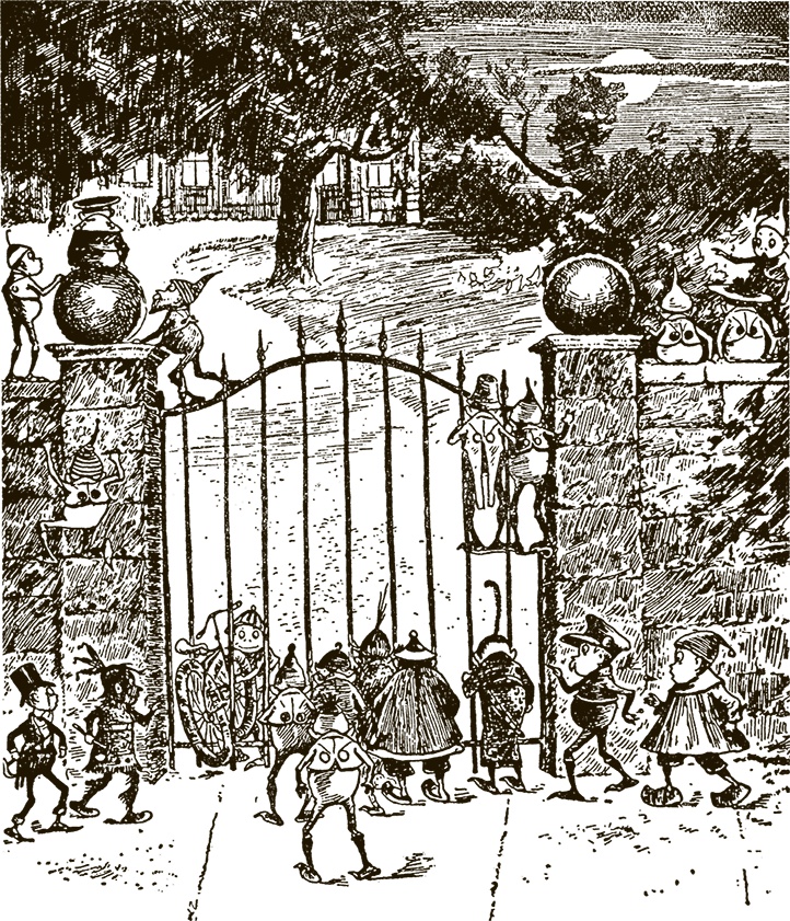 Иллюстрация к книге — Приключения Мурзилки и маленьких человечков [i_478.jpg]