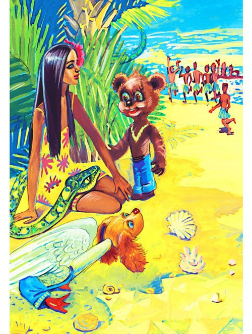 Иллюстрация к книге — Невероятные приключения Моли и её друзей [i_019.jpg]