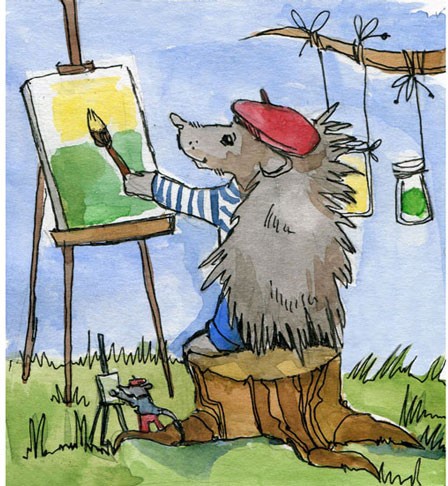 Иллюстрация к книге — Сказки Дружного леса. Новые приключения маленького Ёжика [i_019.jpg]