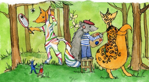 Иллюстрация к книге — Сказки Дружного леса. Новые приключения маленького Ёжика [i_021.jpg]