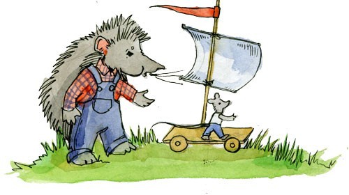 Иллюстрация к книге — Сказки Дружного леса. Новые приключения маленького Ёжика [i_035.jpg]