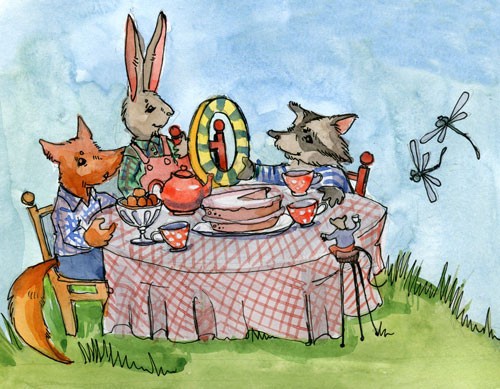 Иллюстрация к книге — Сказки Дружного леса. Новые приключения маленького Ёжика [i_038.jpg]