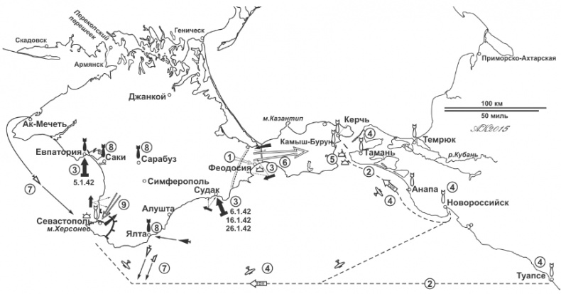 Иллюстрация к книге — Черноморский флот в Великой Отечественной войне. Краткий курс боевых действий [i_160.jpg]