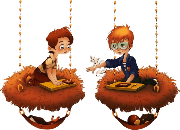 Иллюстрация к книге — Неоники и лисичка Наруке. Книга 1 [i_013.jpg]