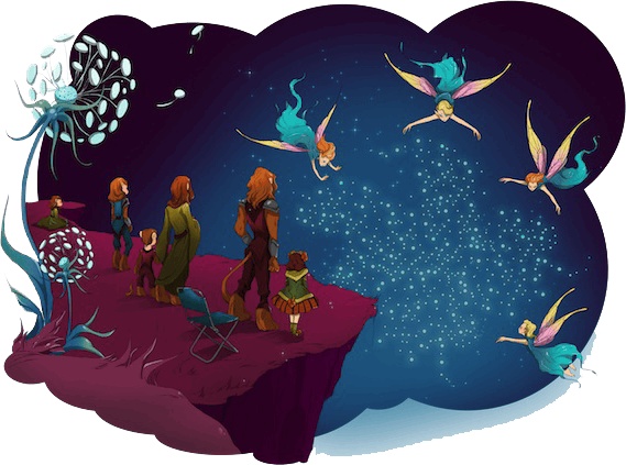 Иллюстрация к книге — Неоники и лисичка Наруке. Книга 1 [i_045.jpg]